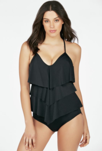 Layered Ruffle Tankini Just Fab