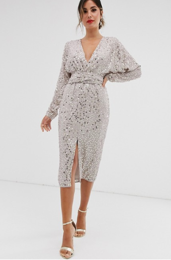 22 Flattering Wedding Guest Dresses That Hide the Belly Area